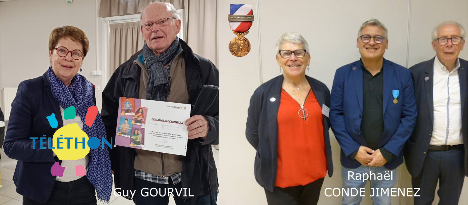 DEUX MEMBRES DU CDMJSEA44 A L'HONNEUR