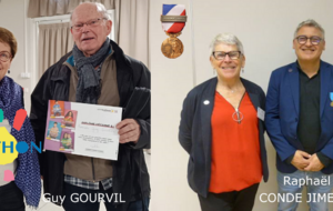 DEUX MEMBRES DU CDMJSEA44 A L'HONNEUR