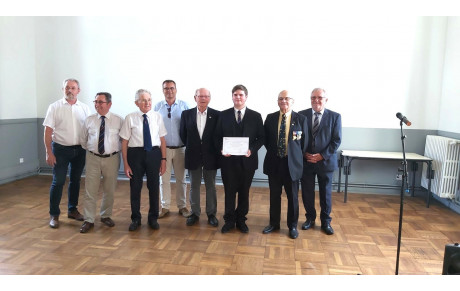 EVAN PASSELANDE A L'HONNEUR